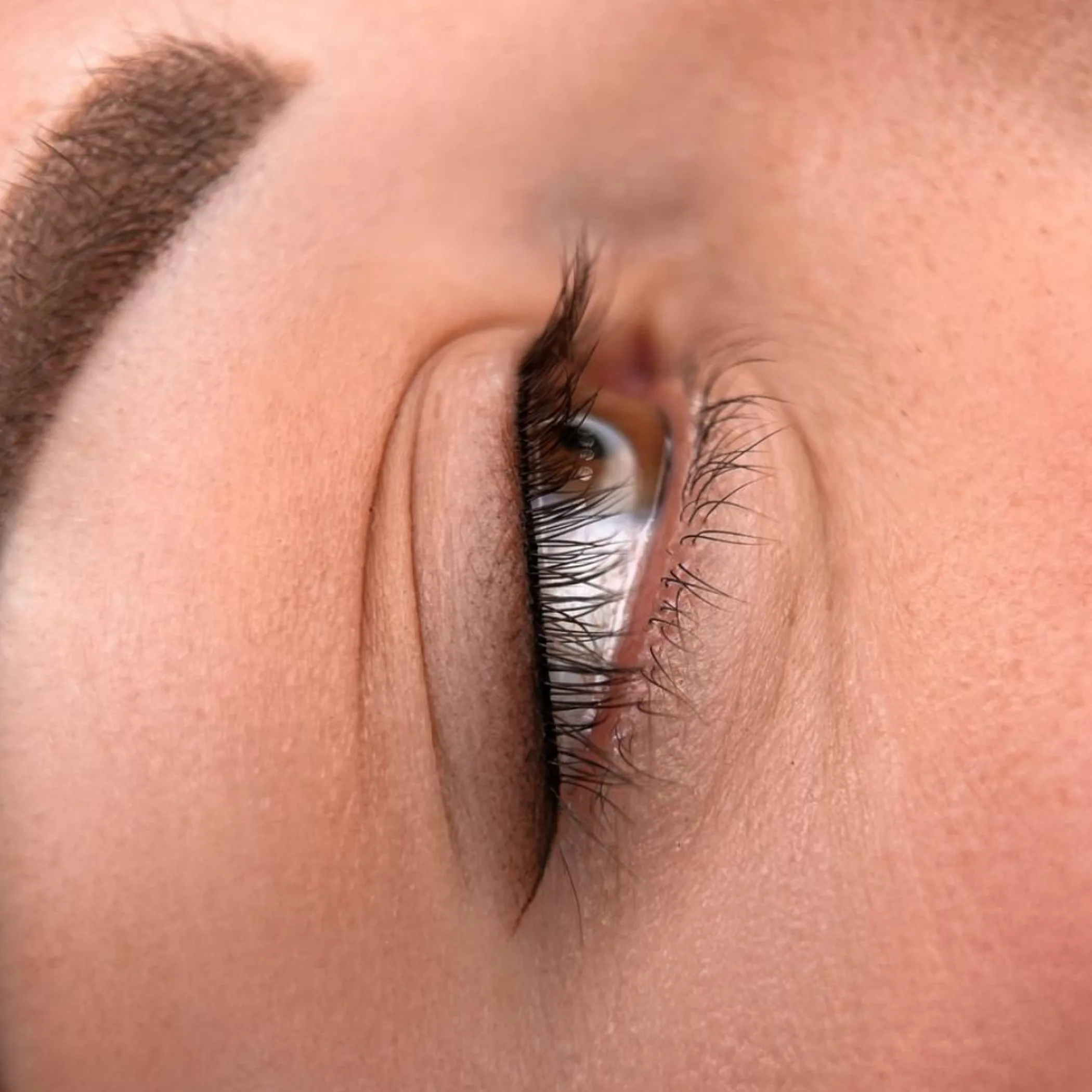 winged permanent eyeliner results